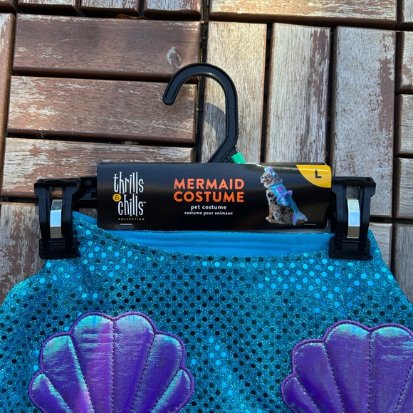 Thrills and Chills Mermaid Dog Costume - Picture 3 of 4